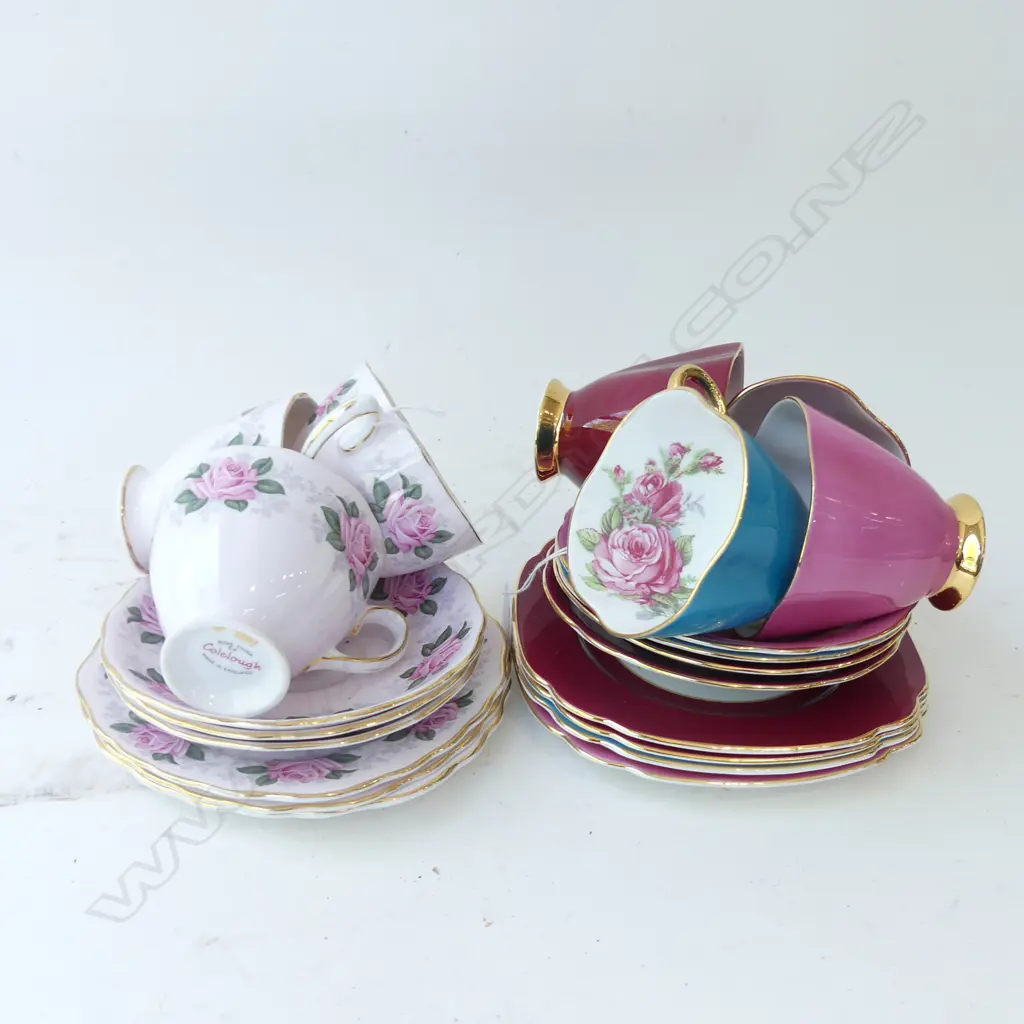 SEVEN ASSORTED ENGLISH TRIOS Image 1++