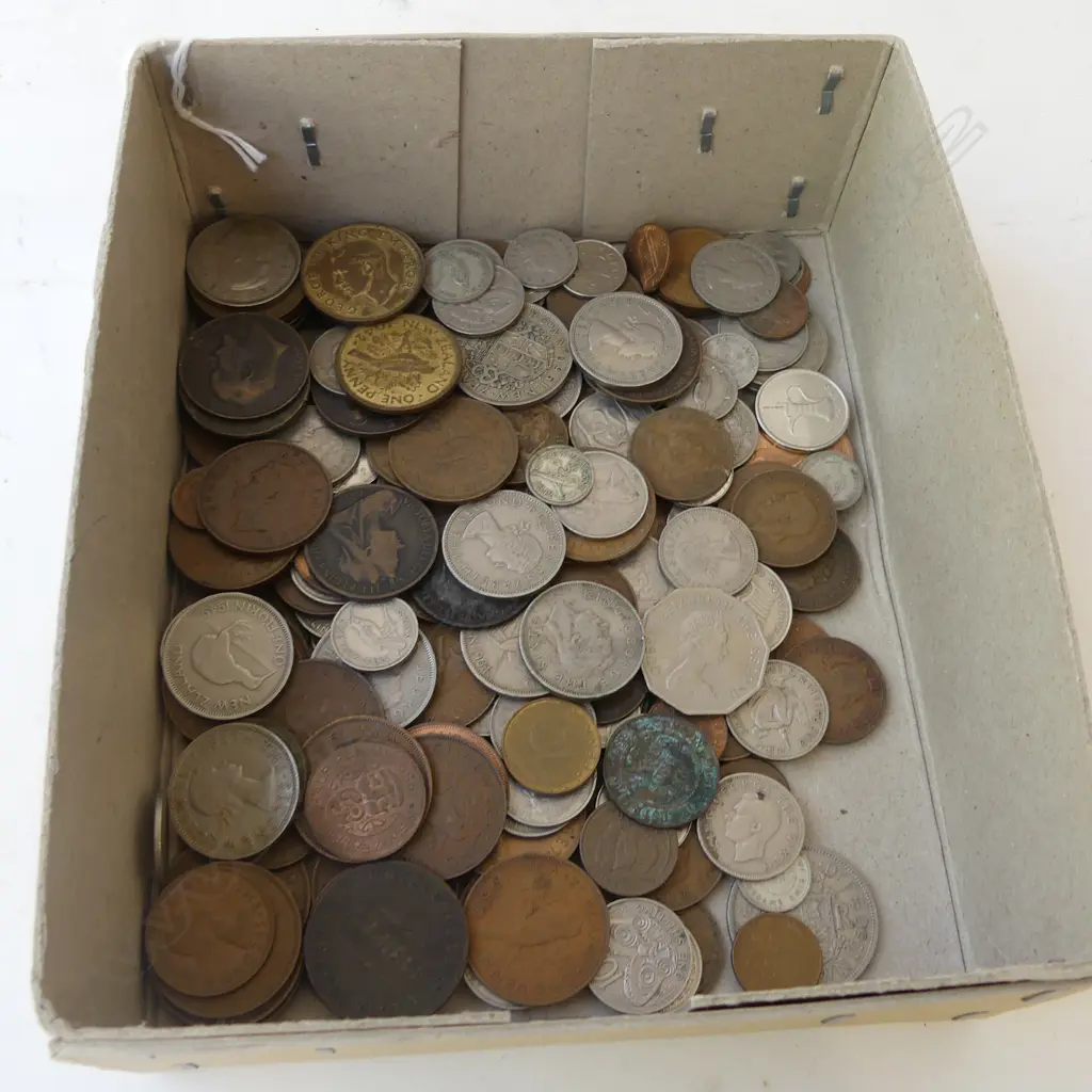 BOX OF COINS Image 1++