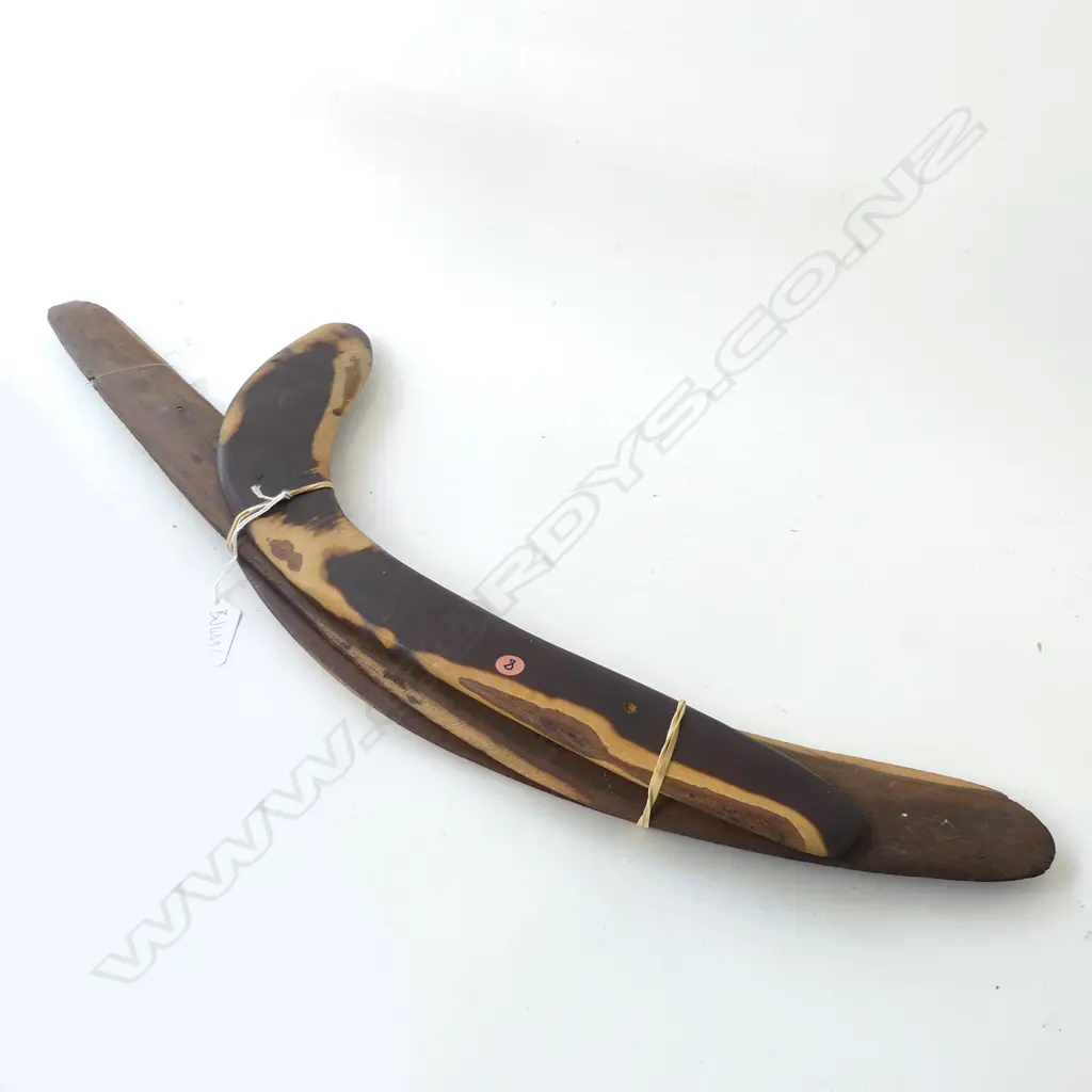 THREE HARDWOOD ABORIGINAL BOOMERANG AUSTRALIA Image 1++