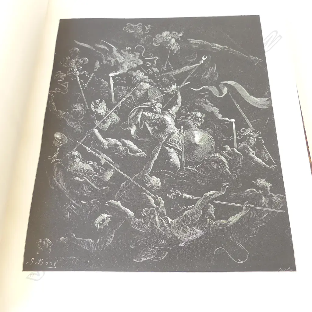 MILTON’S PARADISE LOST, PUBLISHED 1883, ILLUSTRATED Image 1++