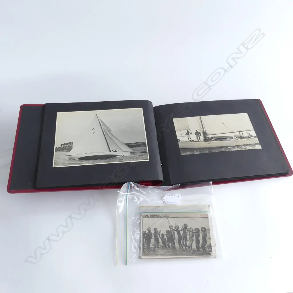 BAG OLD POSTCARDS FROM THE TRENCHES ETC + ALBUM OF YACHTS IN NZ WATERS  Image 1++
