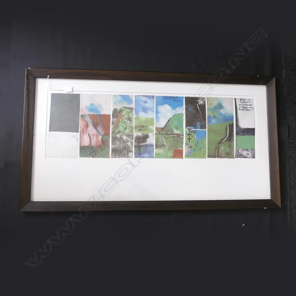 COLIN MCCAHON PRINT NORTHLAND PANELS 305x950mm Image 1++