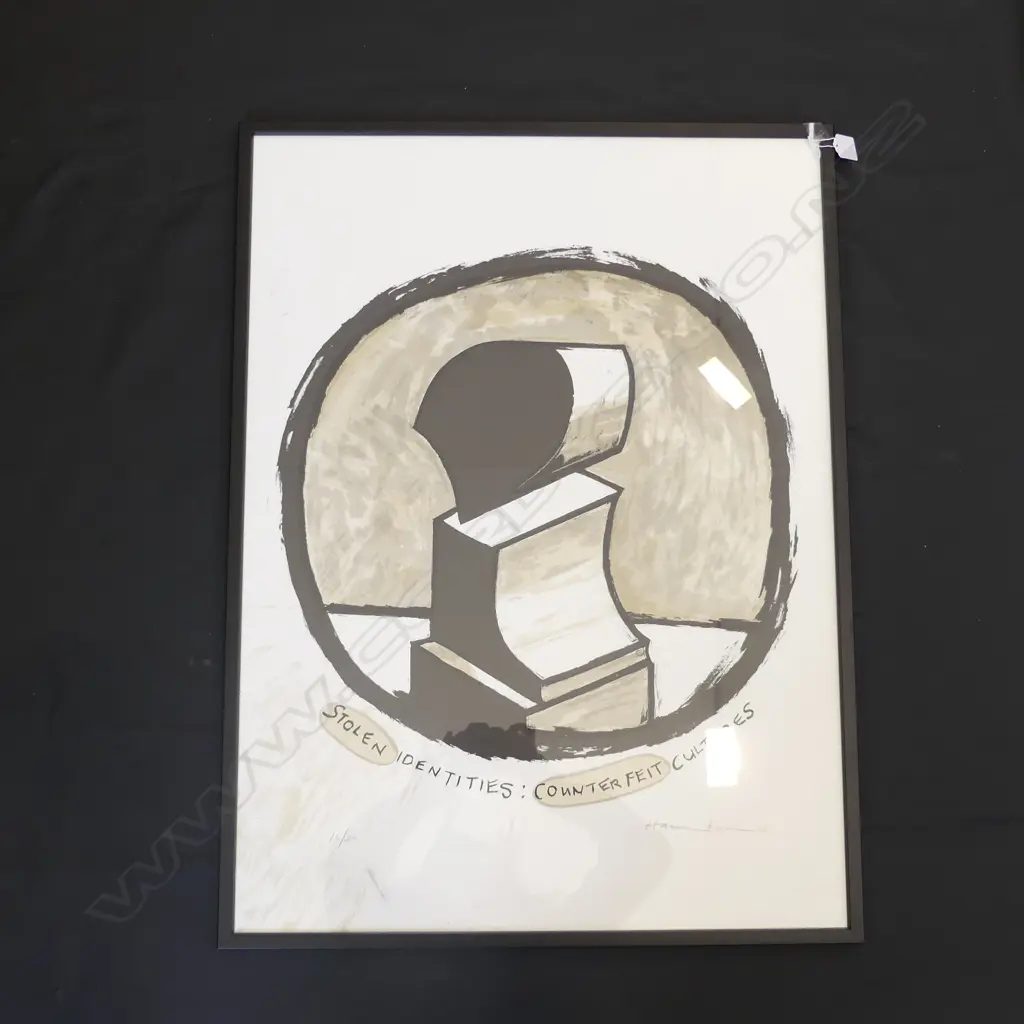 LTD ED PRINT 10/30- STOLEN IDENTITIES 750mm x 550mm Image 1++
