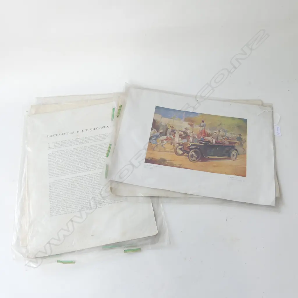 SEVEN PRINTS INCL. SOUTHERN AFRICAN MILITARY Image 1++
