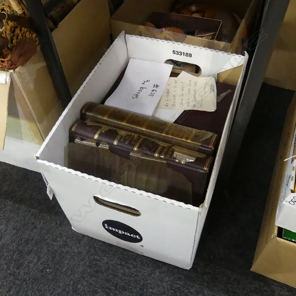 BOX LOT VINTAGE OXFORD DICTIONARIES Image 1++