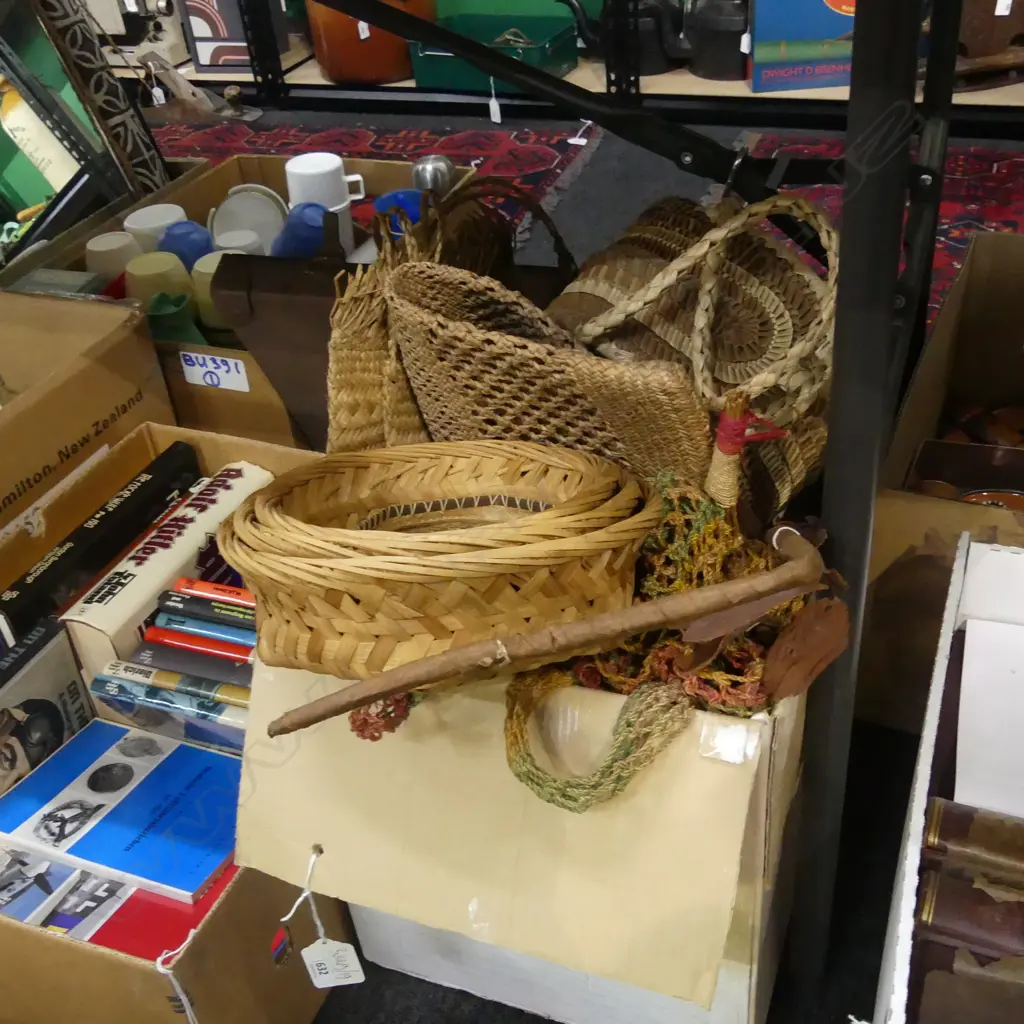 BOX LOT PACIFIC BASKETRY Image 1++