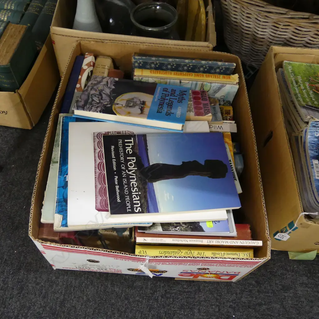 BOX LOT BOOKS. NZ MĀORI INTEREST. Image 1++