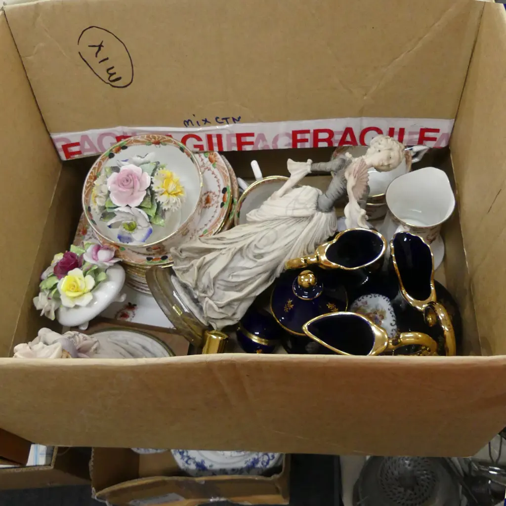 BOX LOT OF CHINA Image 1++