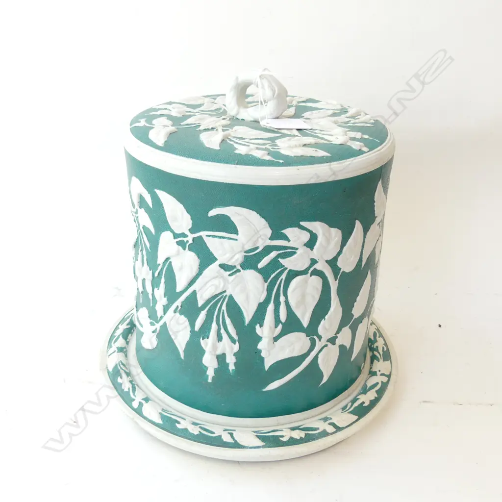 GREEN JASPER CHEESE DOME H.270mm Image 1++