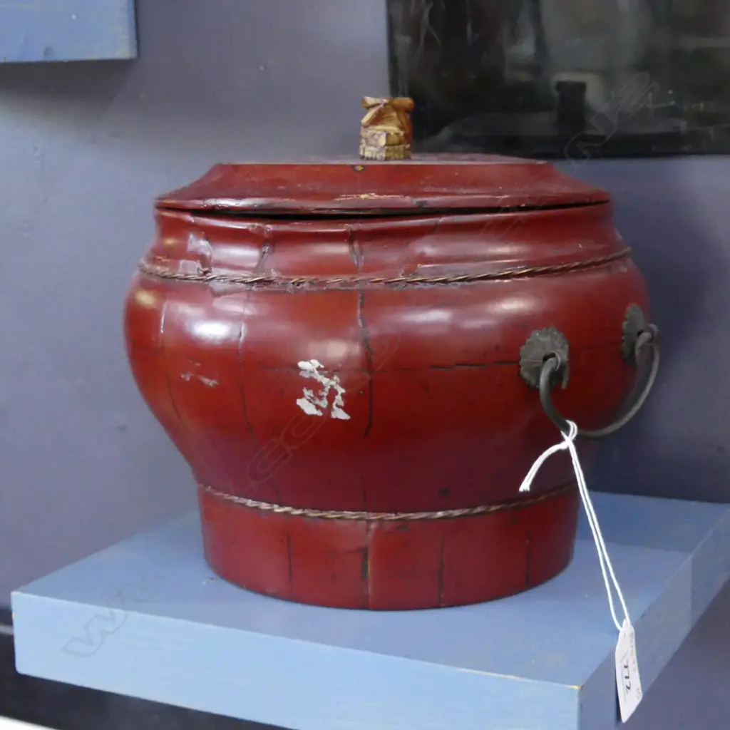 ORIENTAL FOOD BOX DIA 230MM Image 1++