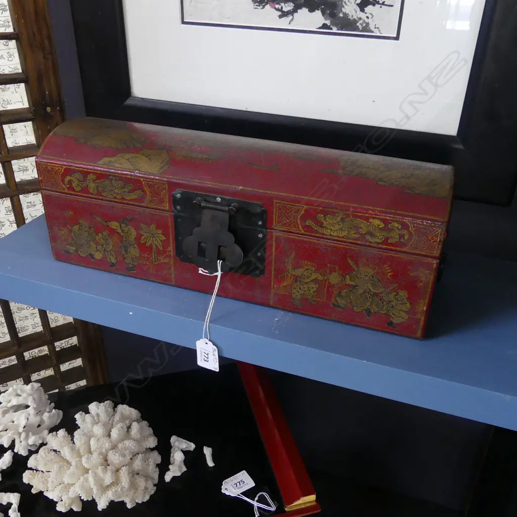 CHINESE SCROLL BOX L 400MM Image 1++