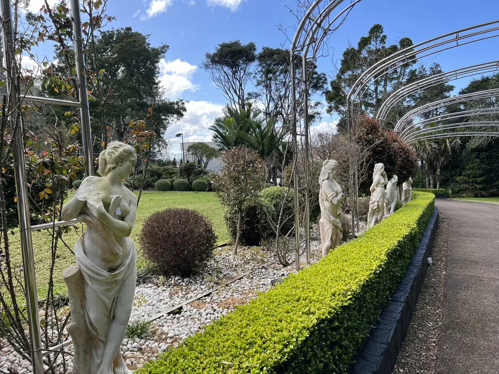 TALL CONCRETE GARDEN CLASSICAL GODDESS STATUE H.1400mm Semi naked w wheat sheaths Image 1++