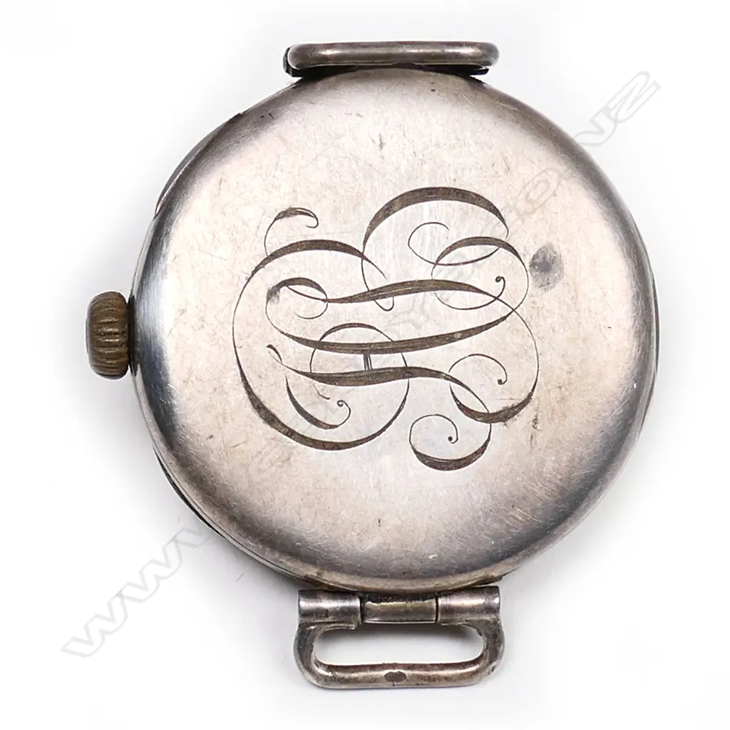 Rolex gents sterling silver trench watch, Image 1++