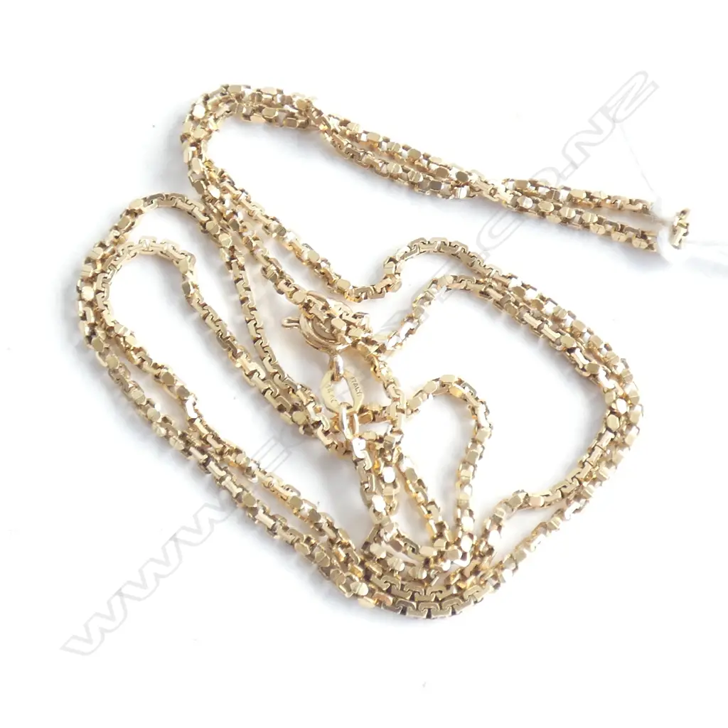 14 CT GOLD NECKLACE 8.8 GRAMS Image 1++