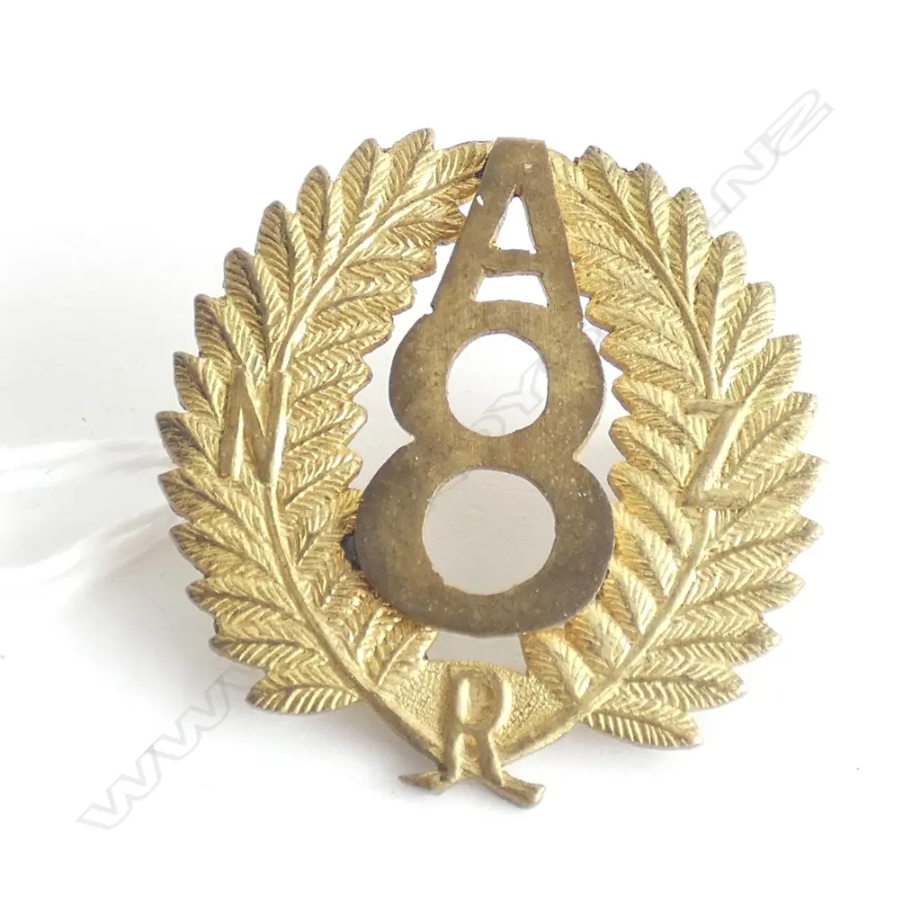 NZ REINFORCEMENT BADGE A8.  Image 1++