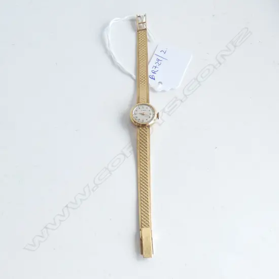 18 CT GOLD 'JUVENIA' WATCH WEIGHT INCL. MOVEMENT 23.4 GRAMS