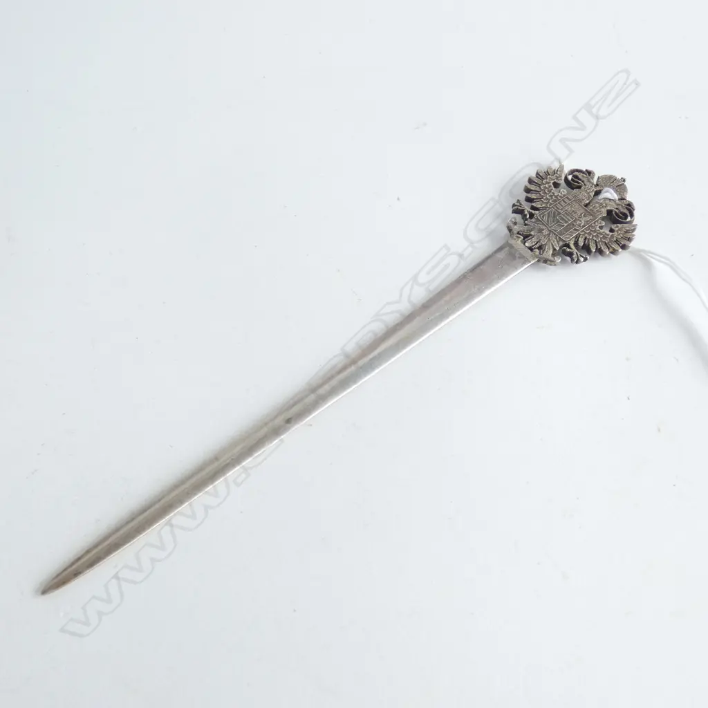 800 SILVER LETTER OPENER 27.5 GRAMS Image 1++
