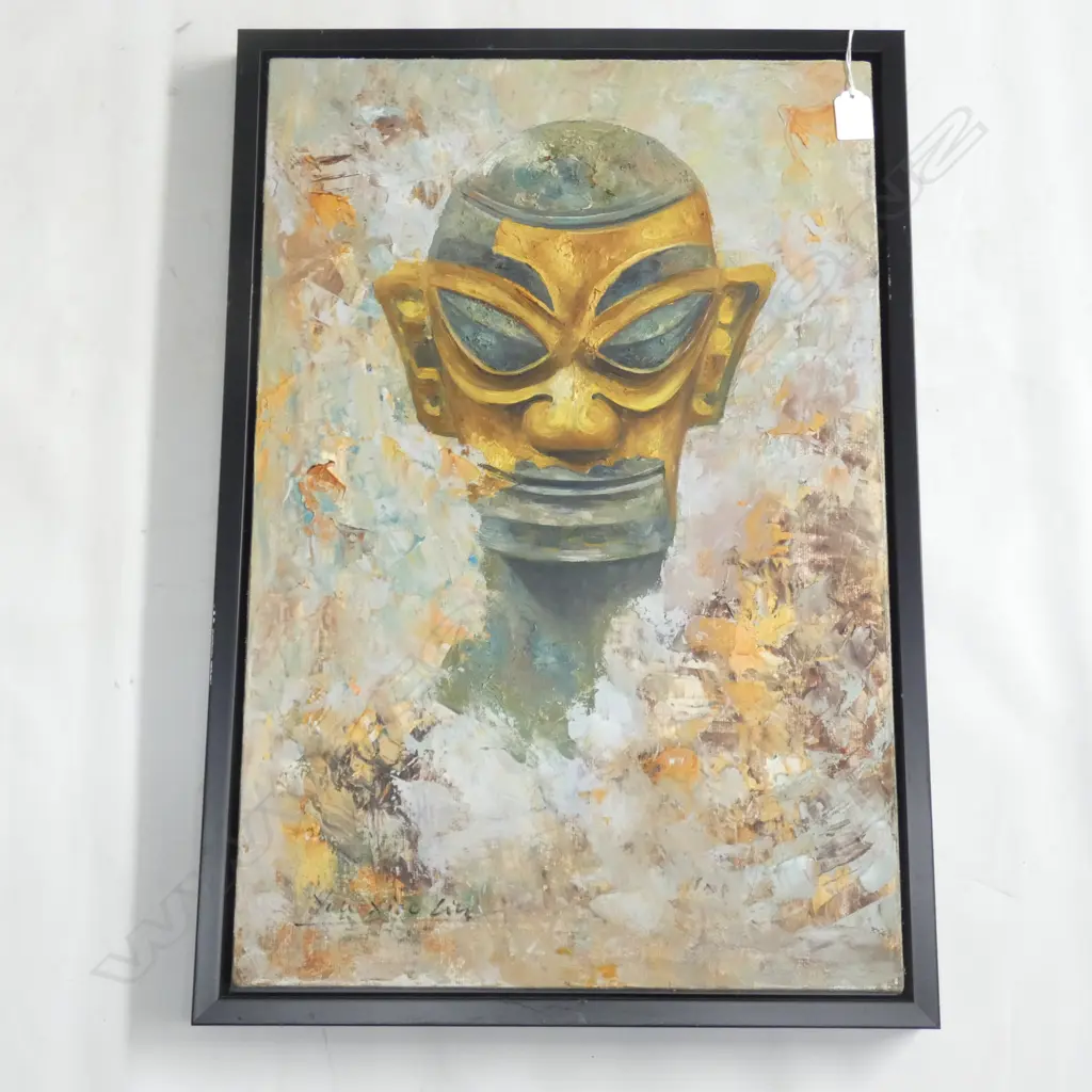 游晓林 / Xiaolin You OIL PIANTING 'SILK ROOTS-THE CALL OF BRONZE' Image 1++