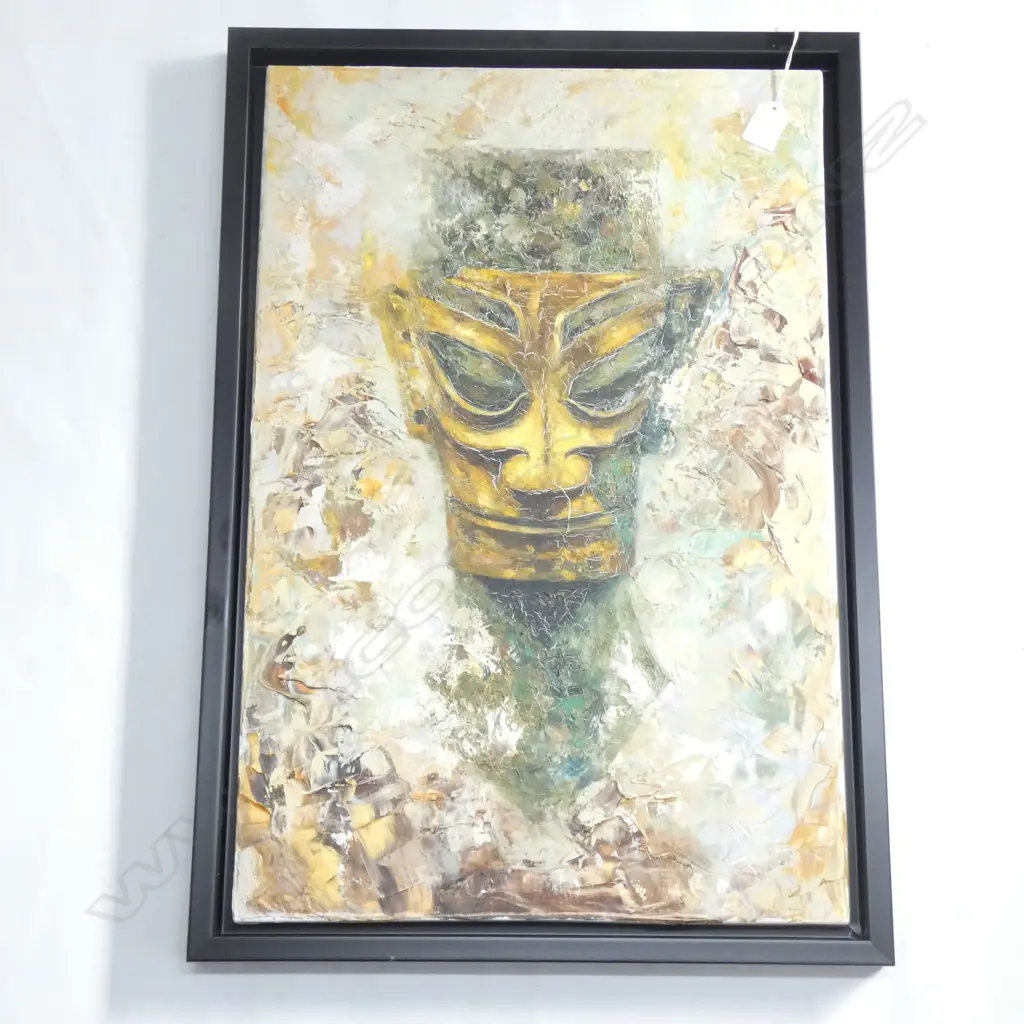 游晓林 / Xiaolin You OIL PIANTING 'SILK ROOTS-THE CALL OF BRONZE' Image 1++