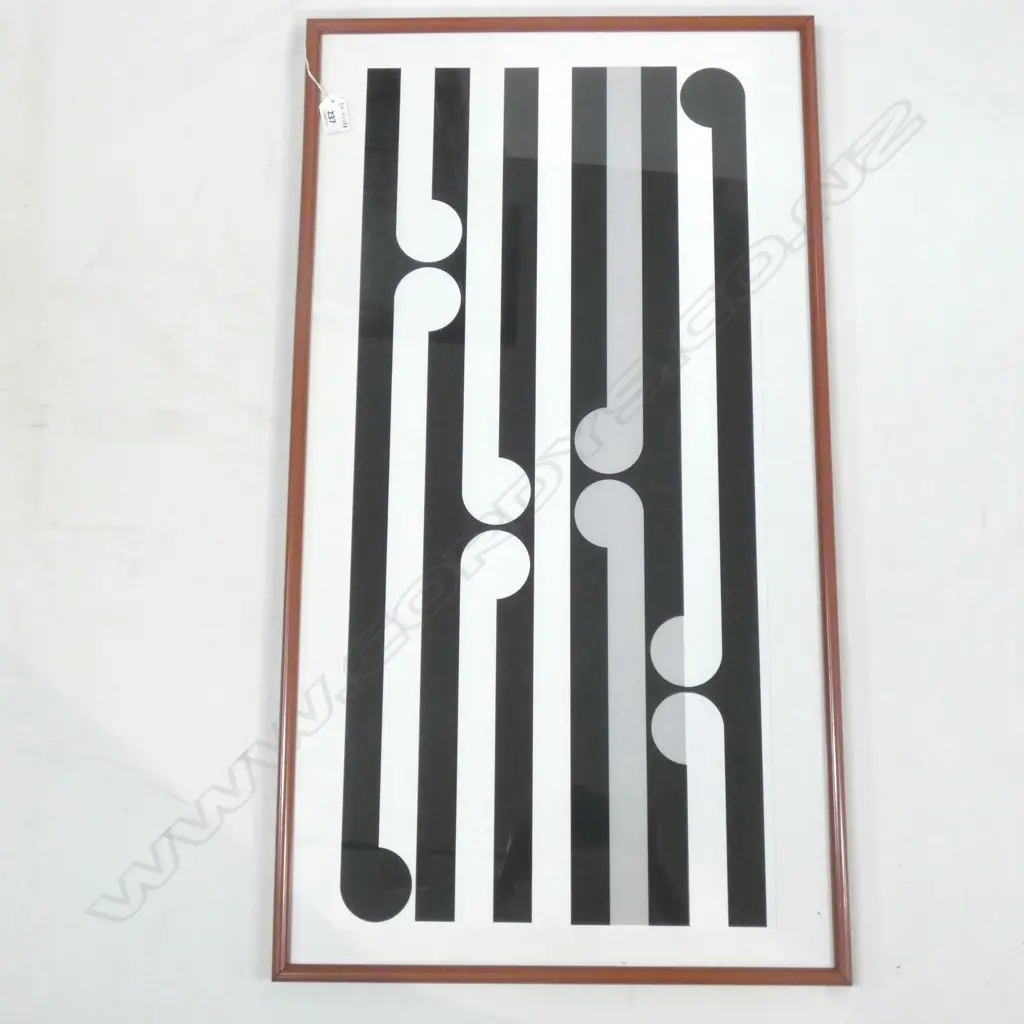 ABSTRACT IN MANNER OF G. WALTERS 350x740mm Image 1++