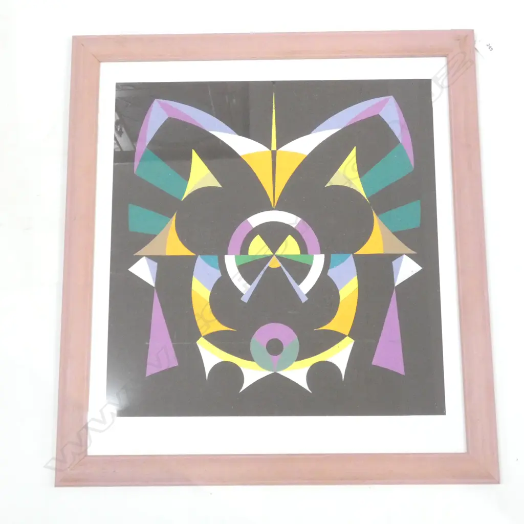 LLOYD HILLYER ABSTRACT ACRYLIC 510x490mm Image 1++