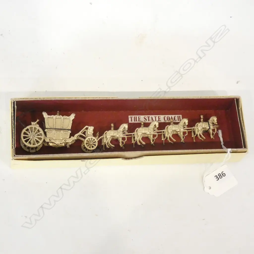 BRITAINS LTD VINTAGE 'BOXED 'THE STATE COACH' L.200mm Image 1++