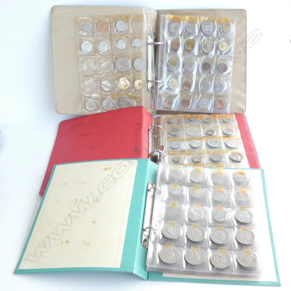 3 WARWICK COIN ALBUMS Image 1++