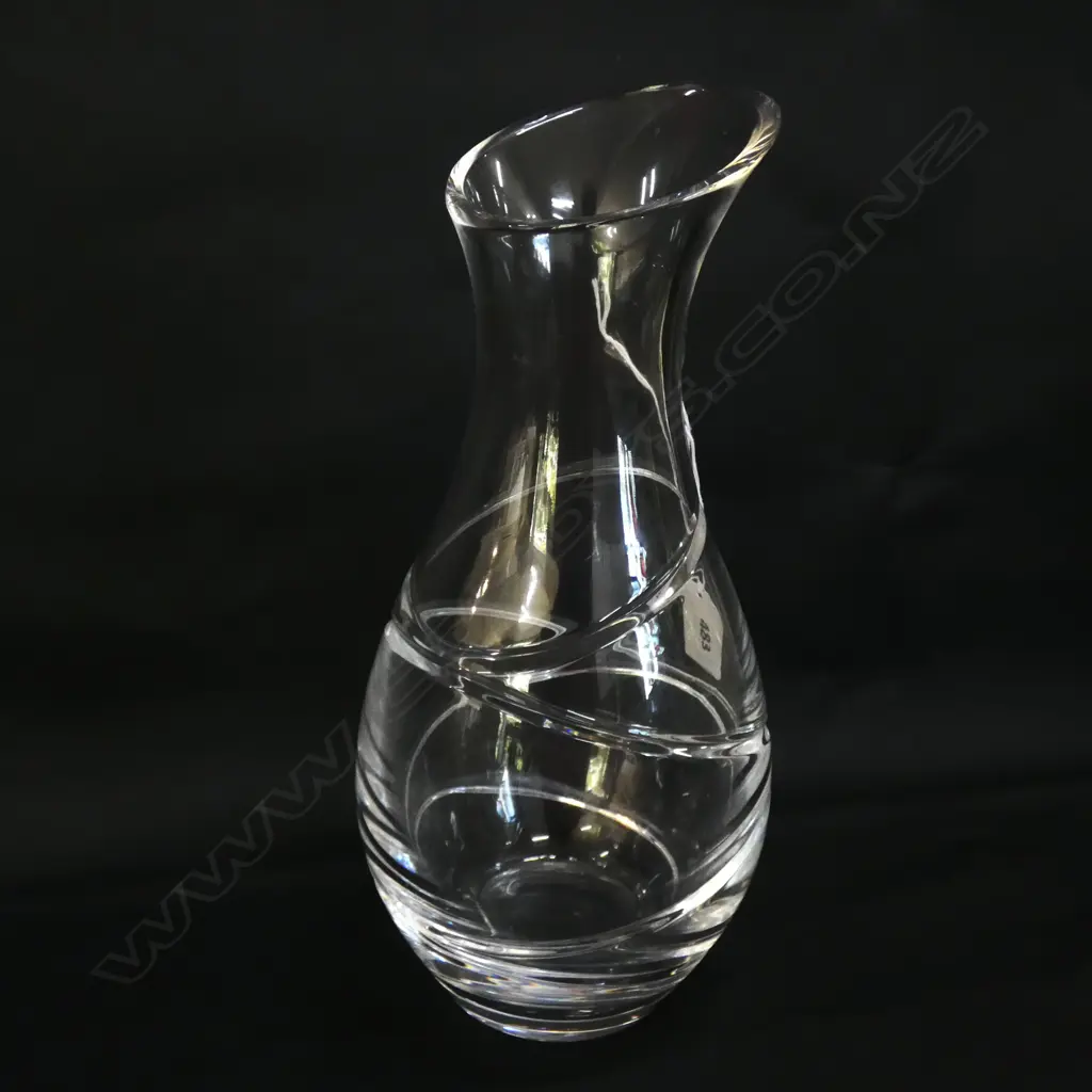 WEDGWOOD JASPER CONRAN GLASS CARAFE H. 270MM (COMES WITH BOX) Image 1++
