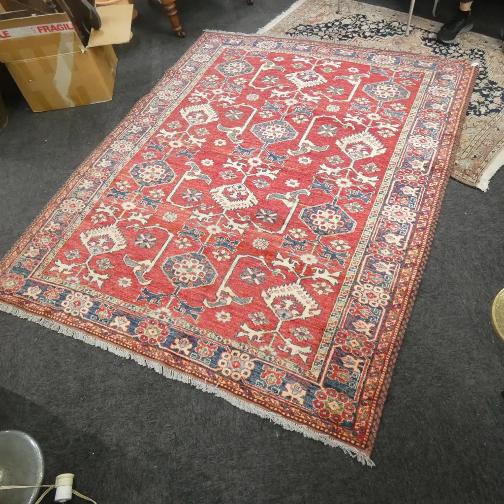 HAND KNOTTED ALL WOOL PERSIAN CARPET 2000x1600mm Image 1++