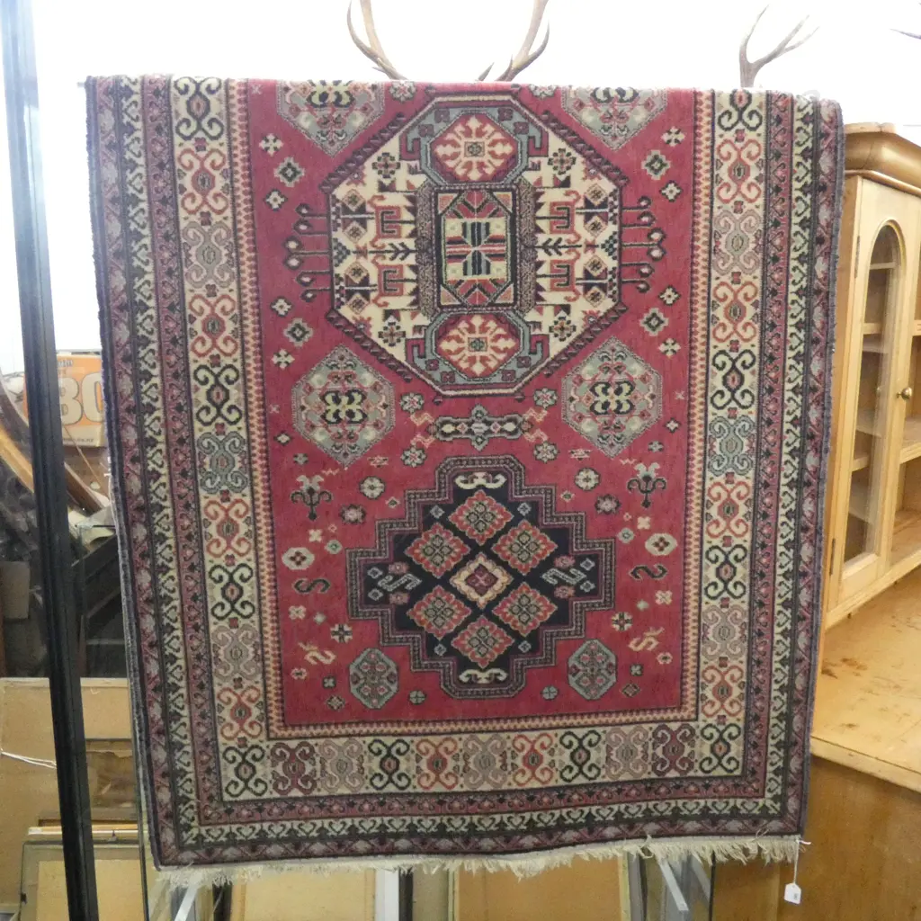 HAND KNOTTED PERSIAN RUG 2000x1110mm Image 1++