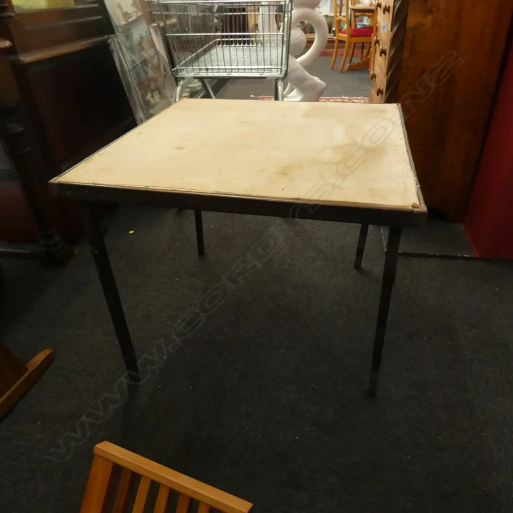 2 FOLDING BRIDGE TABLES  Image 1++
