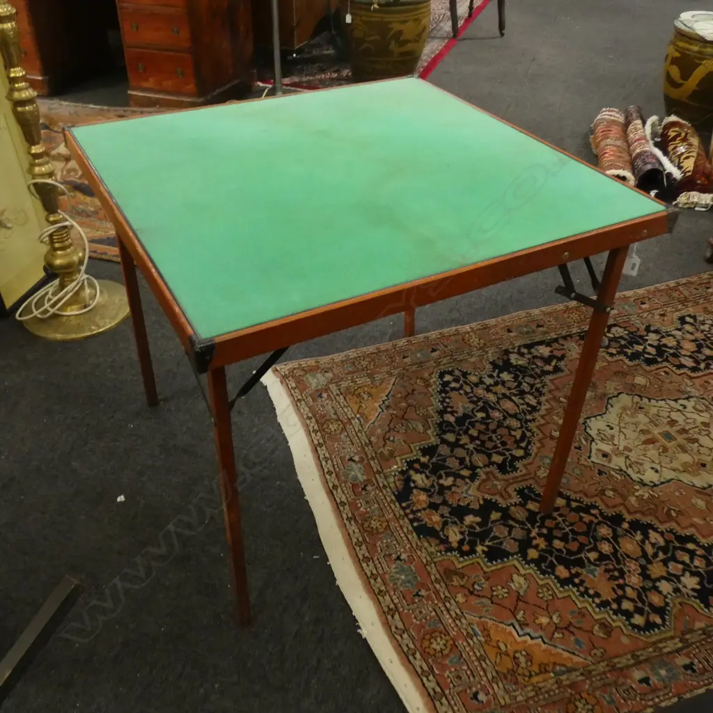 2 FOLDING BRIDGE TABLES  Image 1++