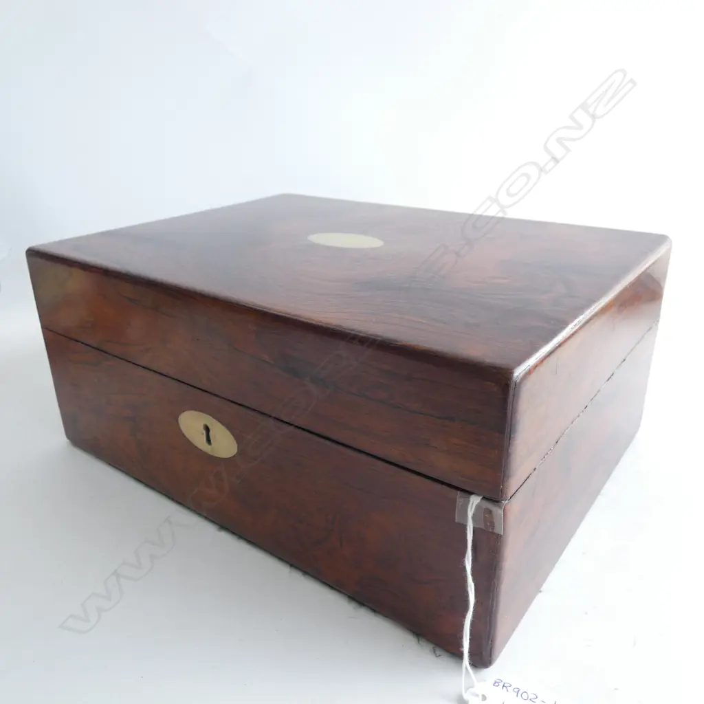 ROSEWOOD DRESSING BOX INCL. CONTENTS... Image 1++
