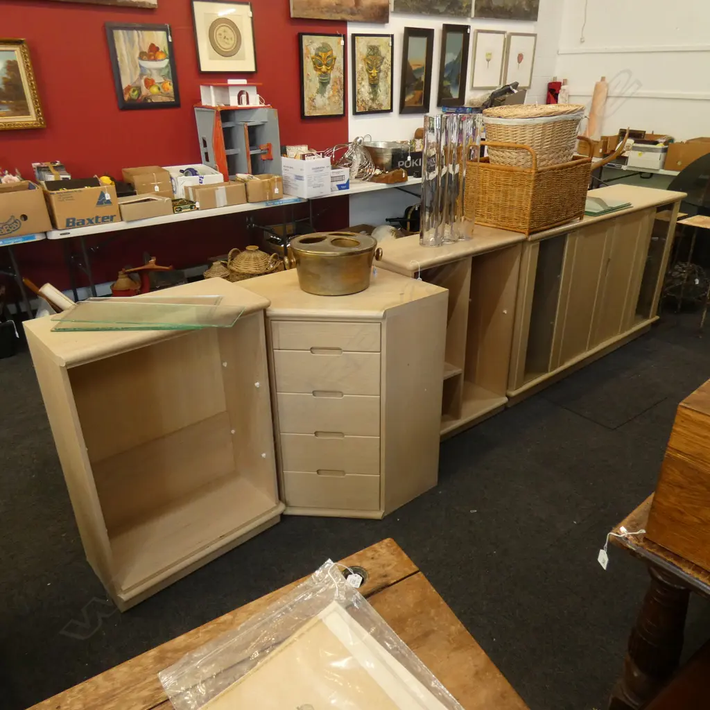 3 PCE CORNER DESK UNIT Image 1++