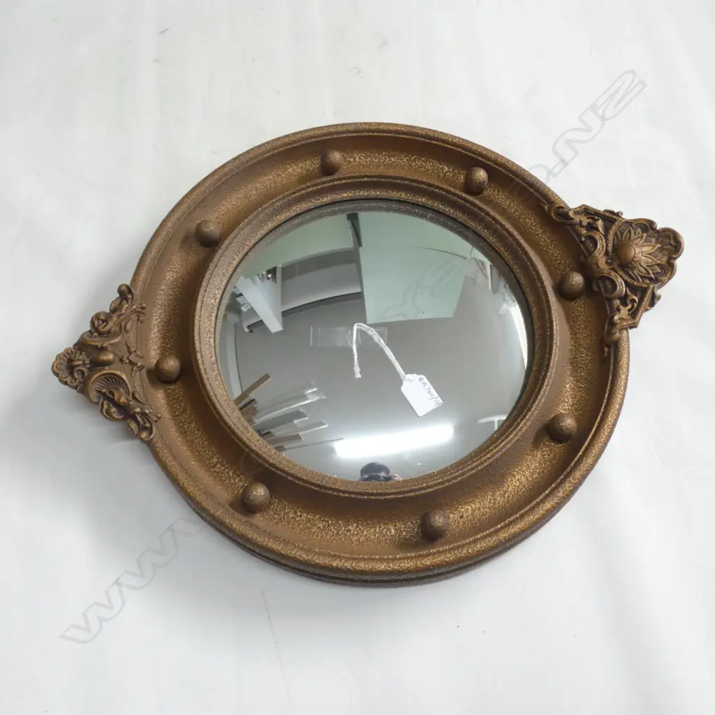 REGENCY STYLE CONVEX MIRROR 445mm dia Image 1++