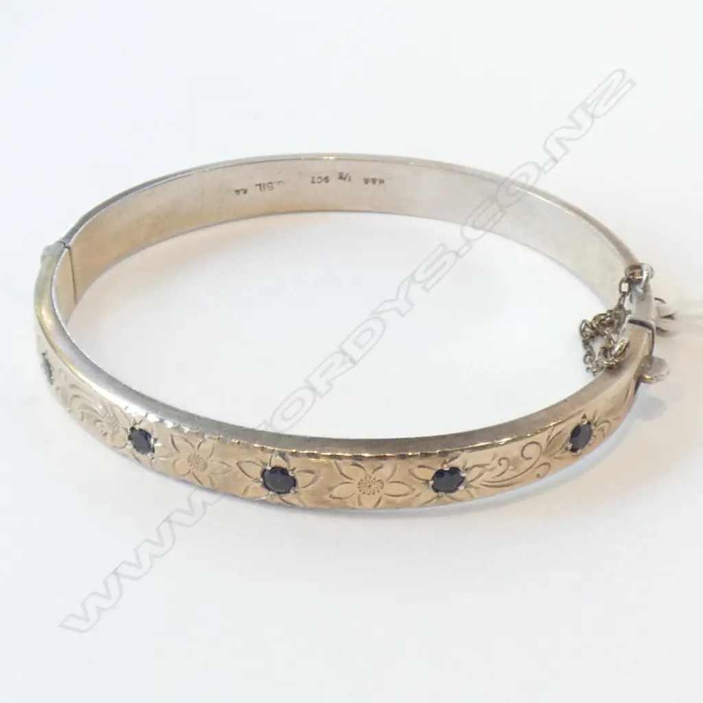 SILVER GILT BRACELET 13 GRAMS Image 1++