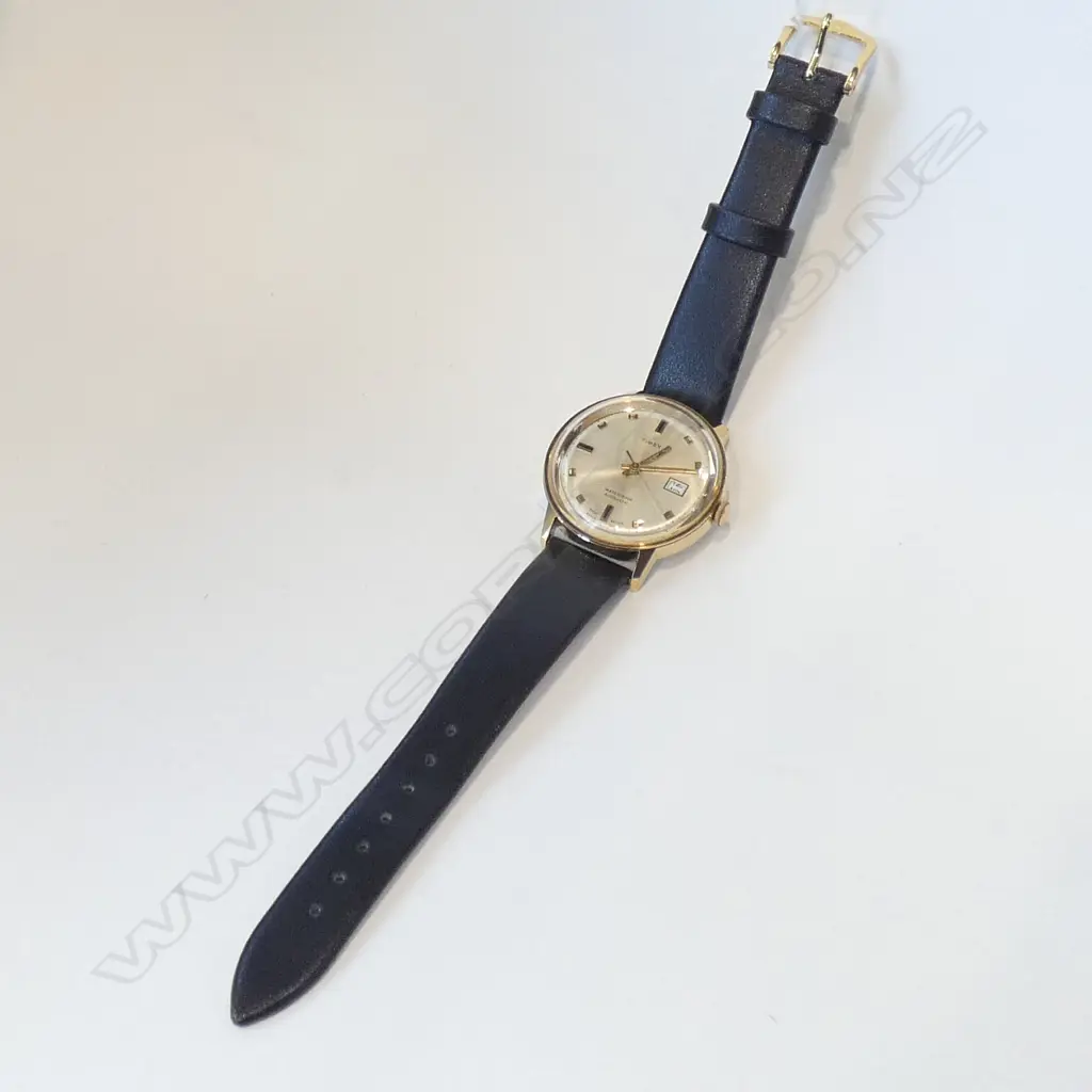 (16152) MENS LEATHER STRAP TIMEX AUTOMATIC WATCH Image 1++