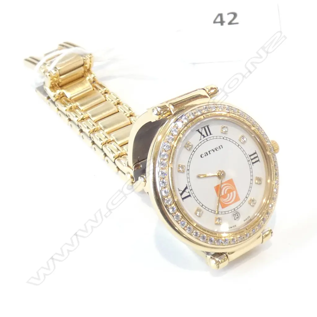 CARVEN GOLD PLATE WATCH Image 1++