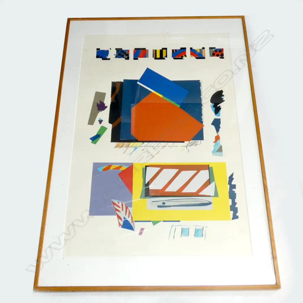 GORDON CROOK 'TURTLE BAY' SCREENPRINT '84 7/10 1070x705mm Image 1++