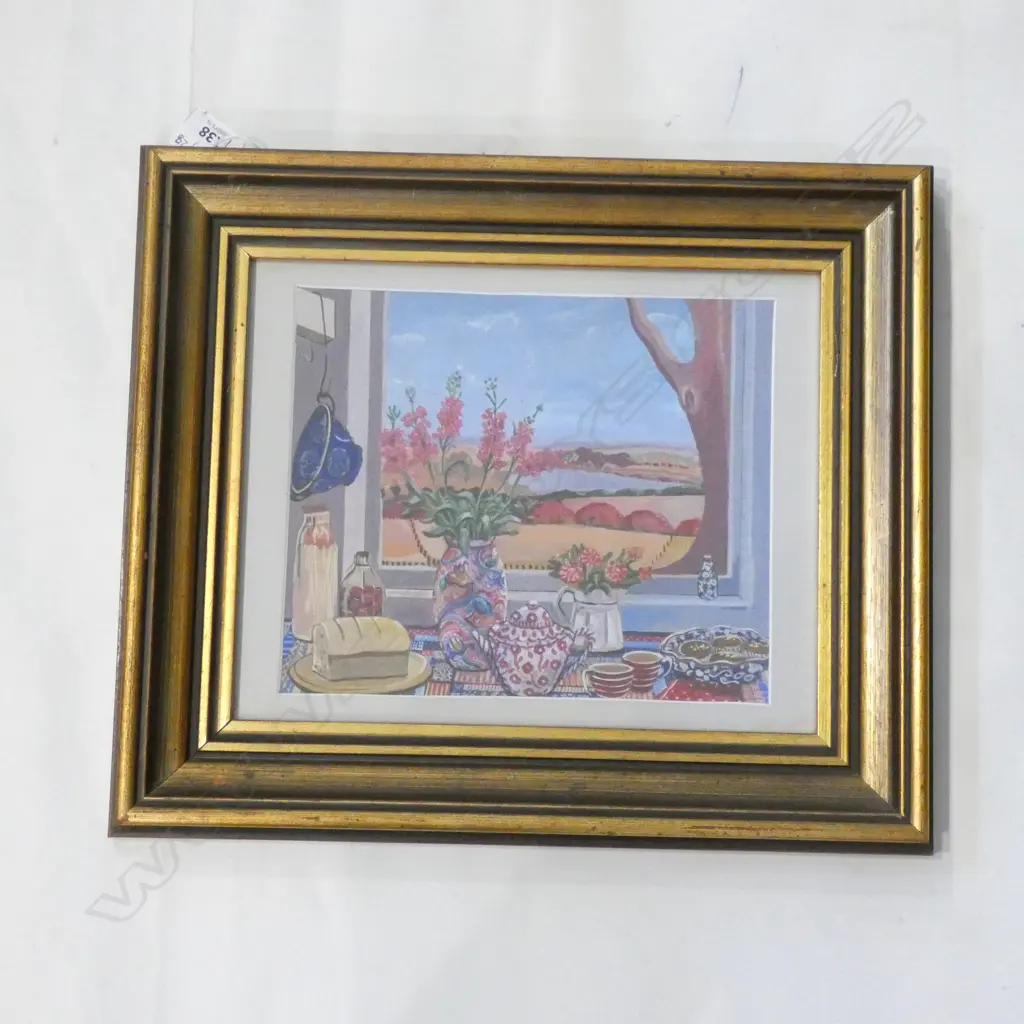 BELINDA BLACK (AUST) STILL LIFE GOUACHE 195X230mm Image 1++