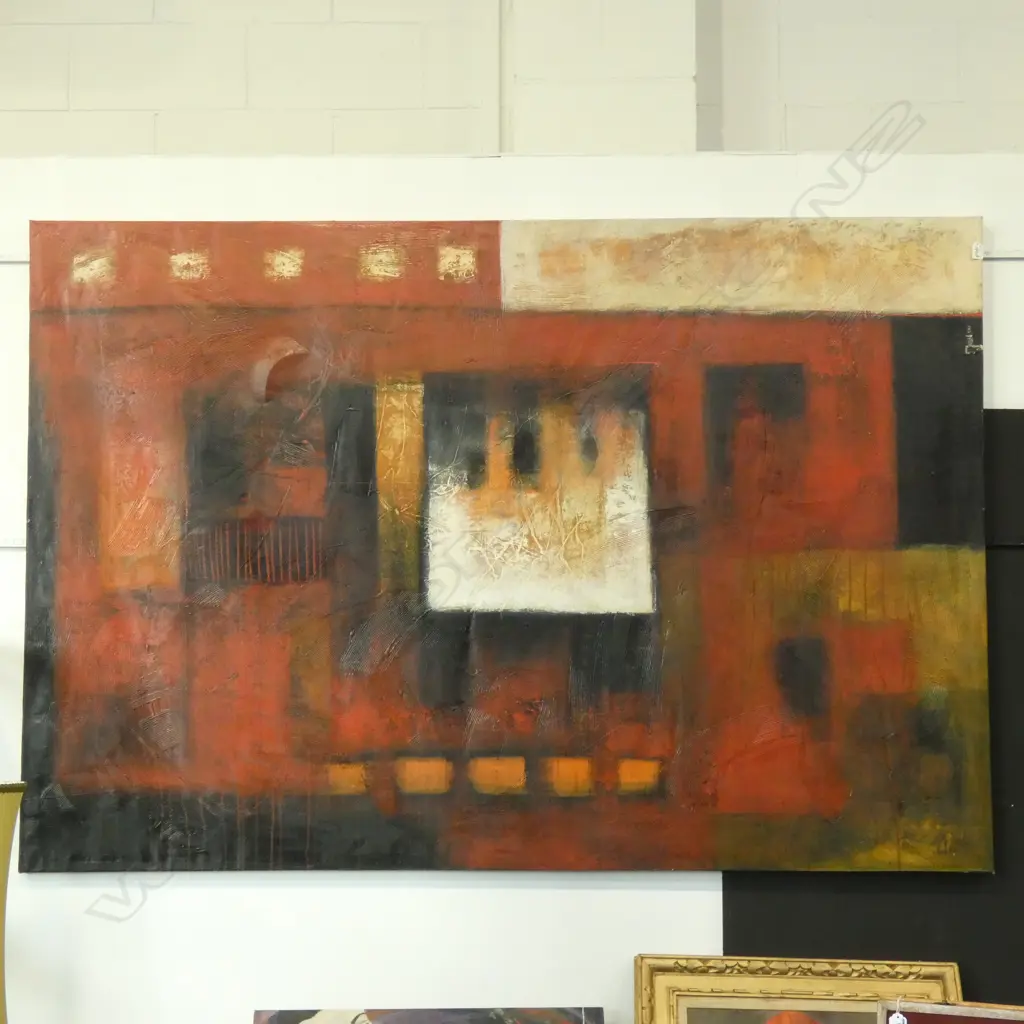 LARGE CONTEMPORARY ARTWORK 1350x1980mm Image 1++