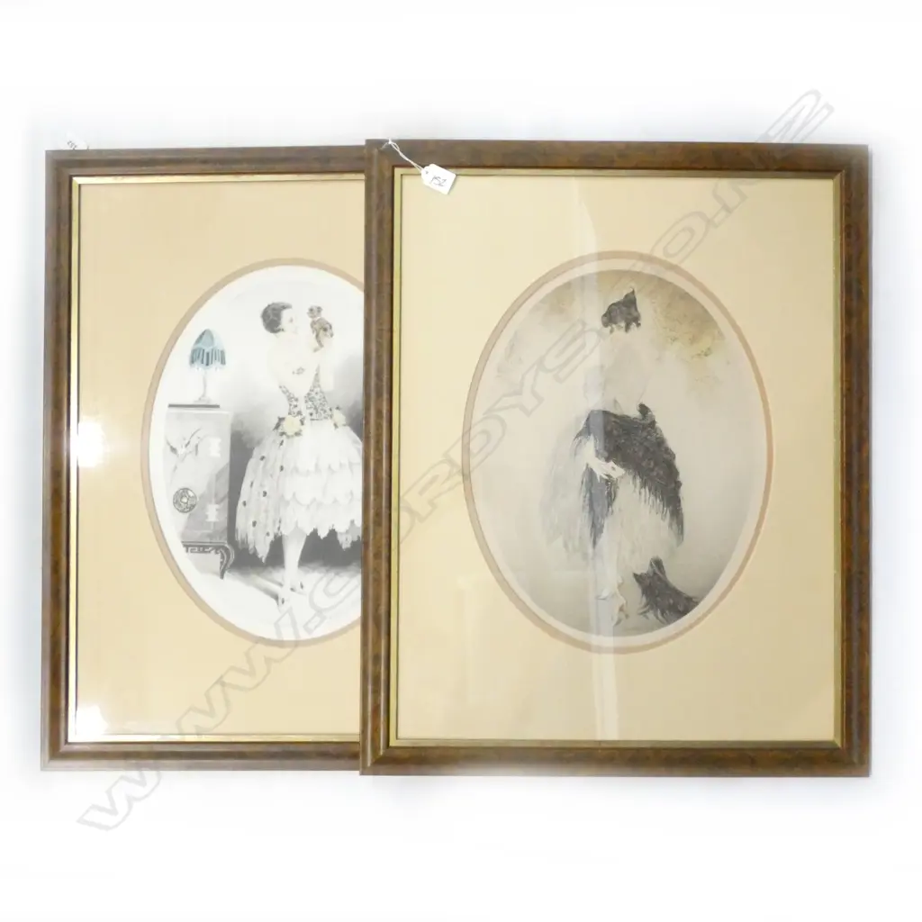 PR LOUIS ICART FRENCH LITHOGRAPHS 430x325mm Image 1++