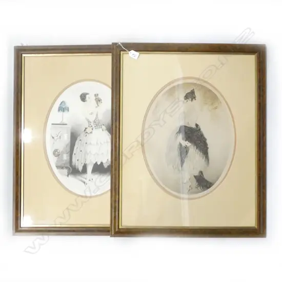 PR LOUIS ICART FRENCH LITHOGRAPHS 430x325mm