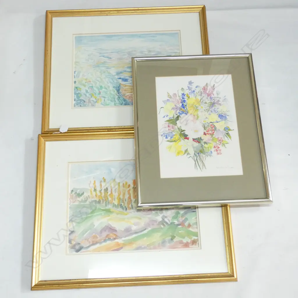 3 ARTWORKS; PR DINAH BROCKETT W/Cs 260x365mm + PRINT Image 1++