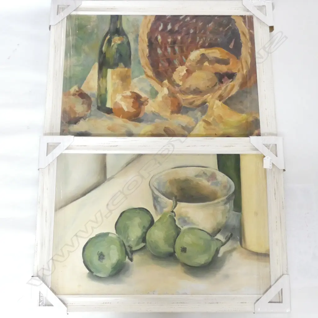 PR OIL ON BOARD STILL LIFE - UNSIGNED AUCKLAND SCHOOL C1950'S LARGEST 470 X 600MM Image 1++