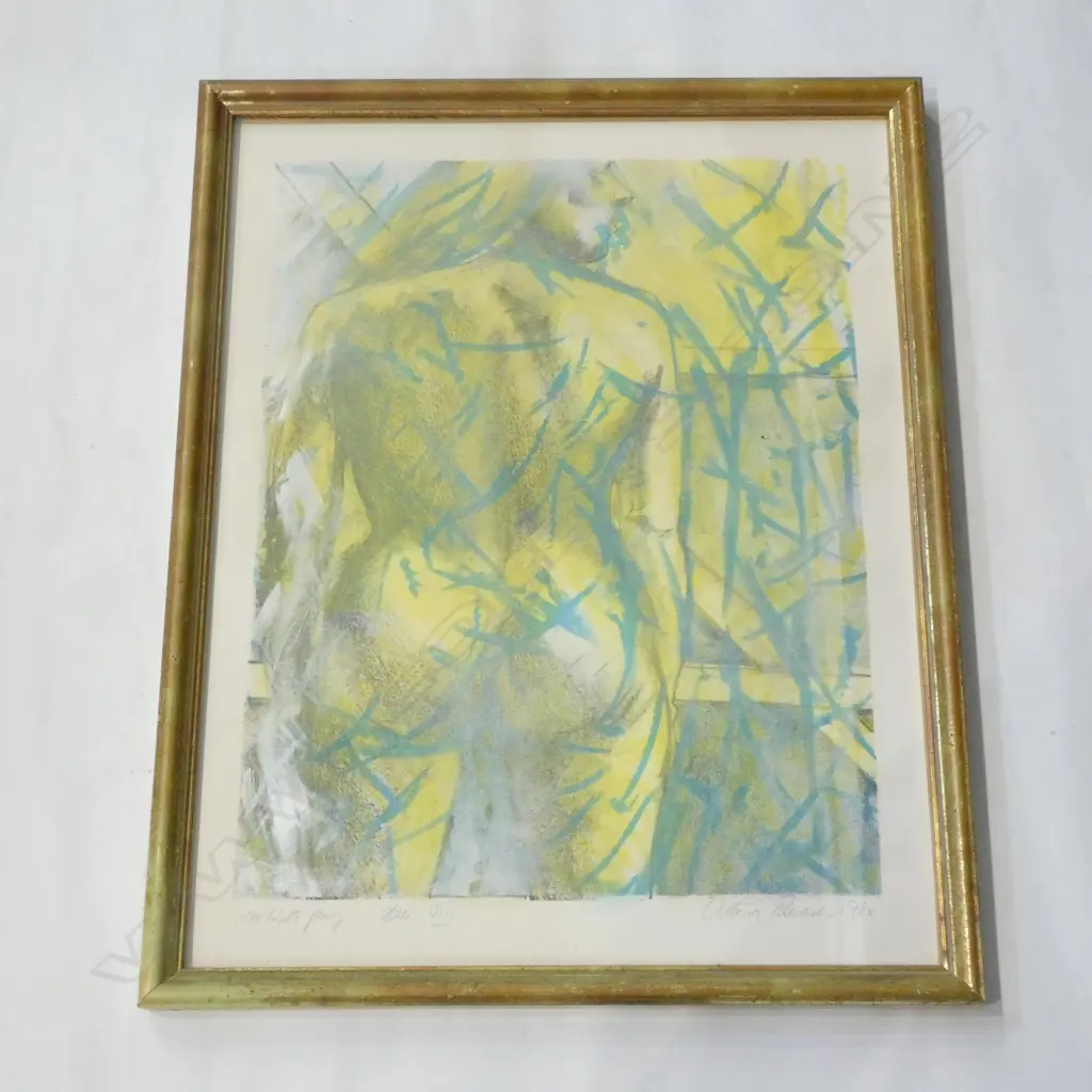 VICTORIA EDWARDS 'STATE VIII' ARTISTS PROOF 1984 535x415mm Image 1++