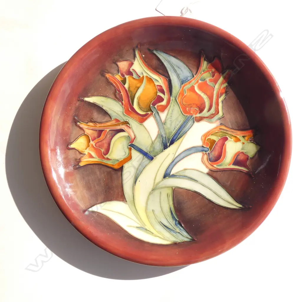 WALTER MOORCROFT PLATE 260mm dia Image 1++