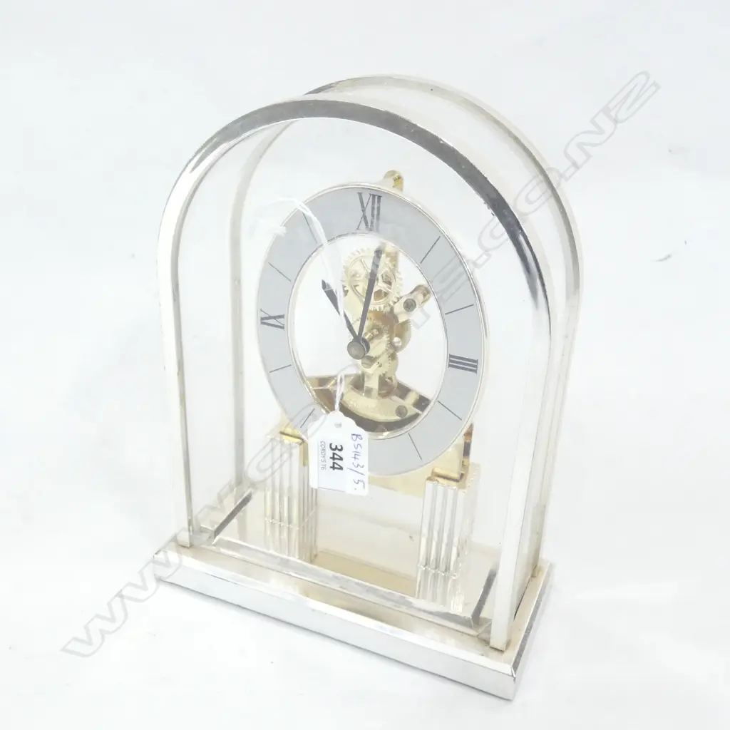 DECO STYLE SKELETON CLOCK H.240mm Image 1++