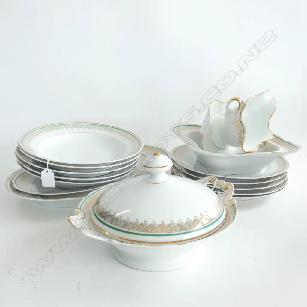 EARLY 1900 PT 5 PLACE DINNER SERVICE.... Image 1++