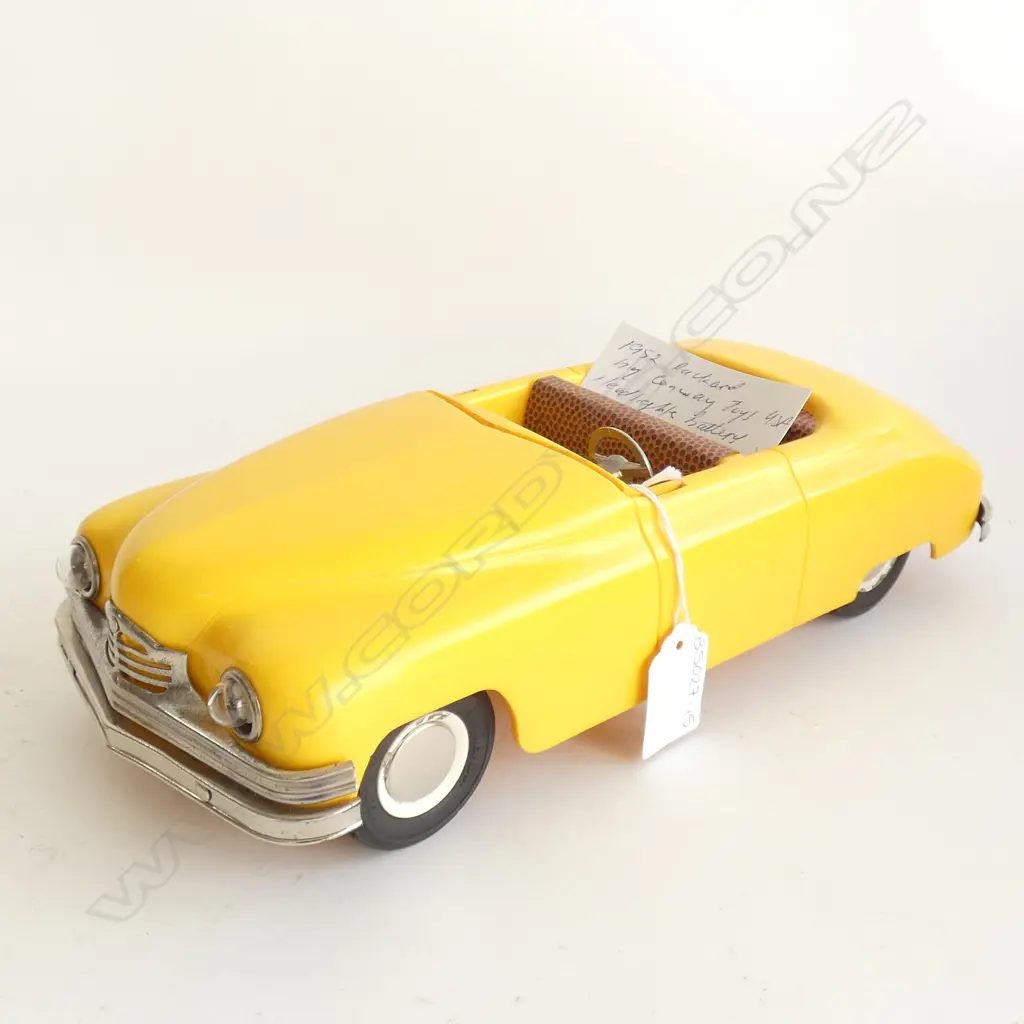 1952 YELLOW PACKARD BY CONWAY TOYS USA  L 285MM .... Image 1++